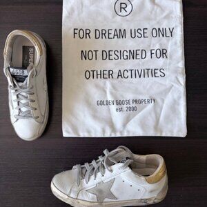 Golden Goose Superstar Distressed Sneakers